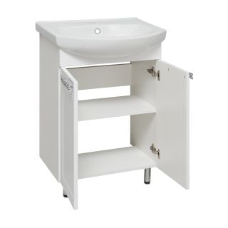 Тумба под раковину Runo  (под умывальник Элеганс 55) Монро 55 (00-00000457)